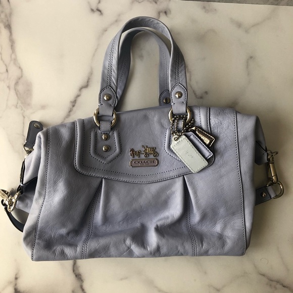NWOT Coach Periwinkle Satchel - Picture 3 of 8